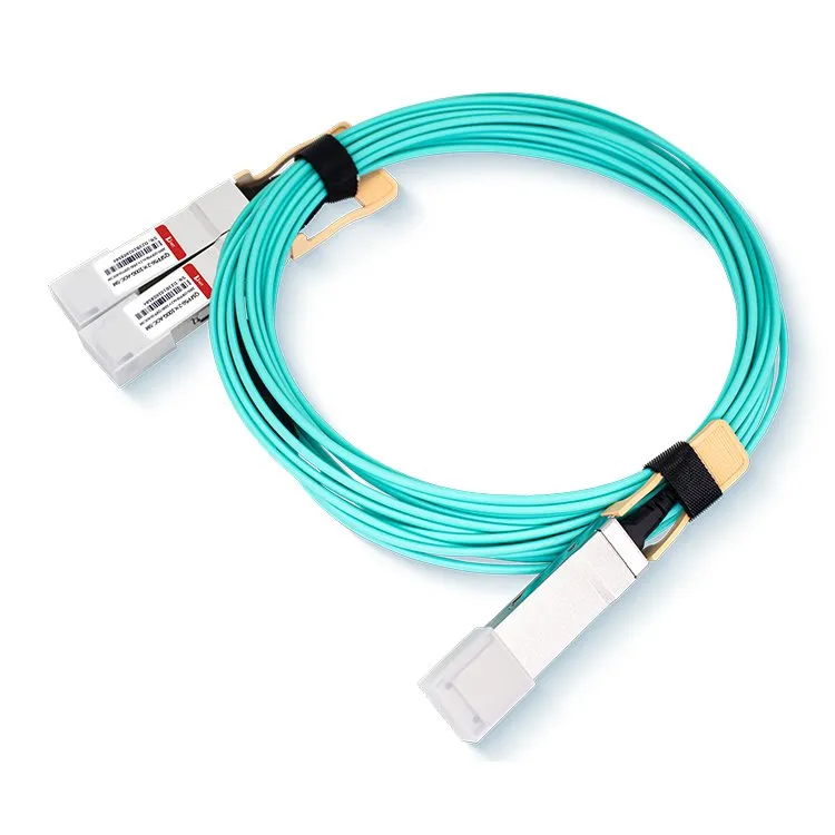 Prerušovací kábel QSFP56 200G na 2X100G AOC